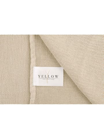 Yellow Plaid in Sand