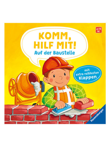 Ravensburger Bilderbuch "Komm, hilf mit! Auf der Baustelle"