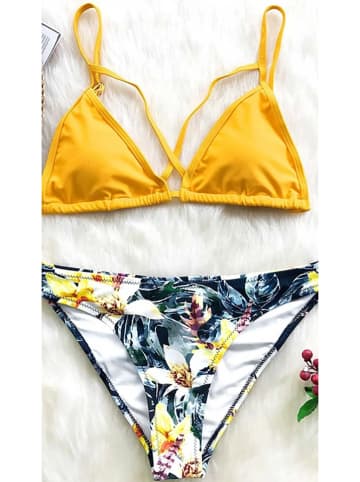 Angelsin Biustonosz bikini w kolorze żółtym