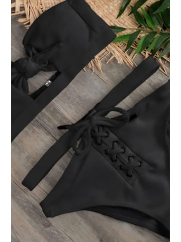 Angelsin Bikini-Oberteil in Schwarz