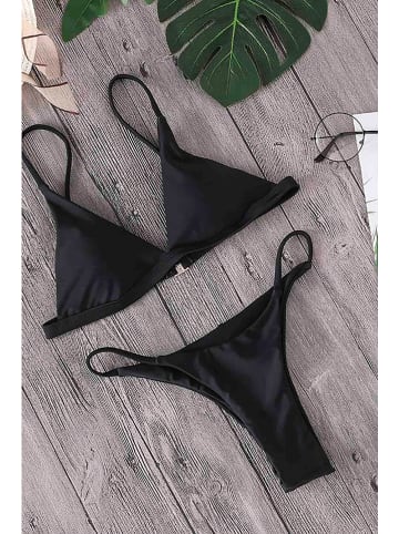Angelsin Bikini-Hose in Schwarz