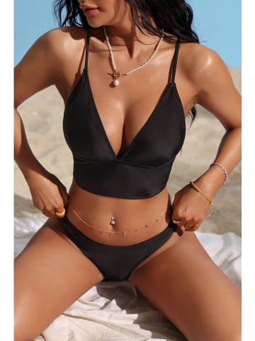 Angelsin Bikini-Oberteil in Schwarz