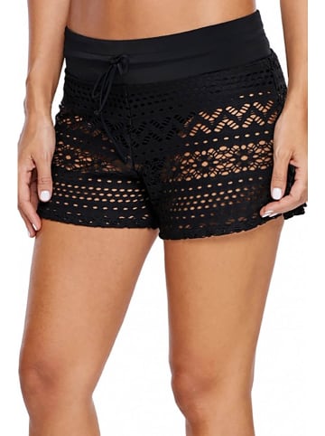 Angelsin Bikini-Shorts in Schwarz Black
