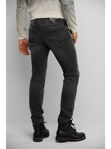 Bugatti Spijkerbroek - regular fit - zwart