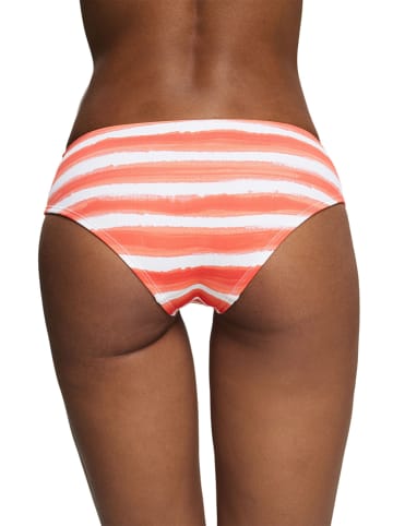 ESPRIT Figi bikini w kolorze pomarańczowo-białym