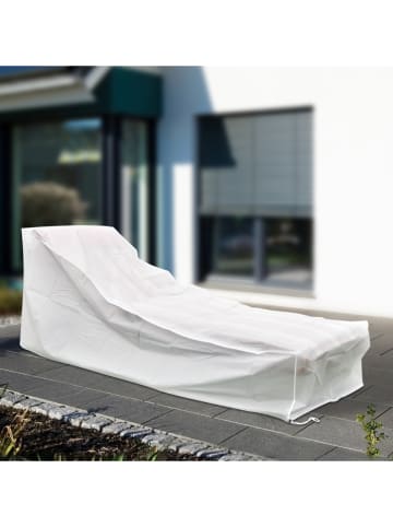 Nature Fellow Beschermhoes wit - (B)200 x (H)75 x (D)70 cm