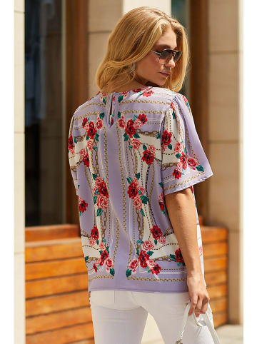 Milan Kiss Bluse in Lila