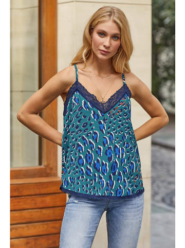 Milan Kiss Top in Blau