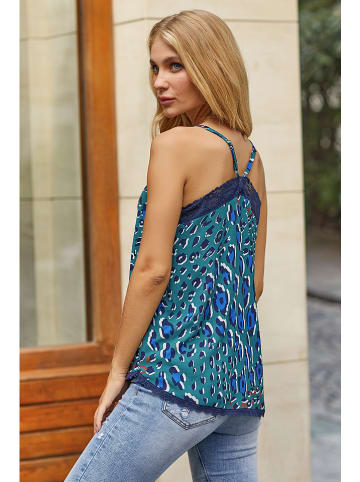 Milan Kiss Top in Blau