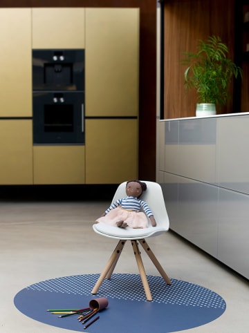 TODDLEKIND Mata "Spotted Blue Pansay" w kolorze niebieskim do zabawy - Ø 105 cm