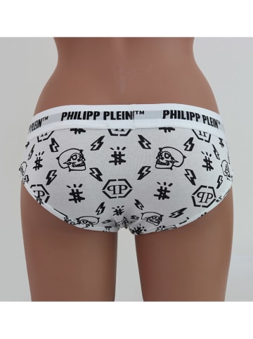 Philipp Plein 2er-Set: Pantys in Weiß