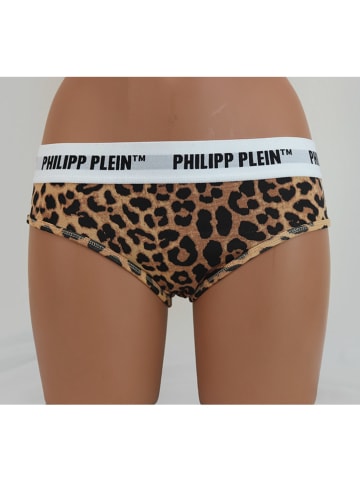 Philipp Plein 2er-Set: Pantys in Hellbraun