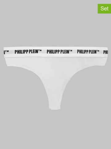Philipp Plein 2-delige set: slips wit