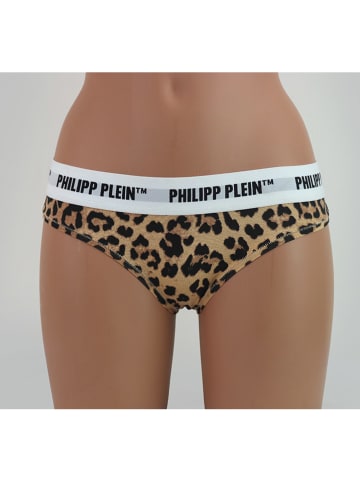 Philipp Plein 2er-Set: Slips in Hellbraun