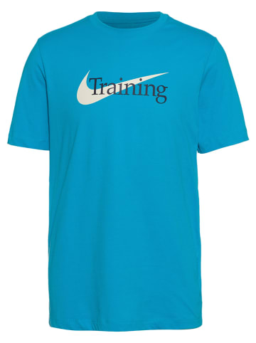 Nike Trainingsshirt lichtblauw