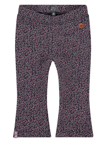 Babyface Spodnie dresowe w kolorze antracytowo-fioletowym