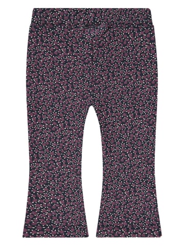 Babyface Spodnie dresowe w kolorze antracytowo-fioletowym