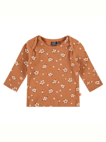 Babyface Longsleeve in Hellbraun/ Creme