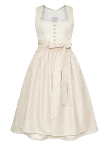 Melega Dirndl "Alaska" in Creme