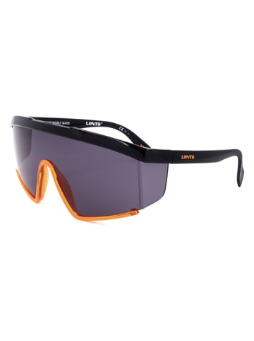 Levi´s Unisex-Sonnenbrille in Schwarz-Orange/ Grau