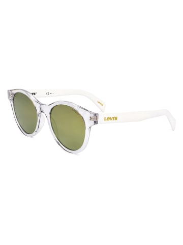 Levi's Damen-Sonnenbrille in Transparent-Weiß/ Braun