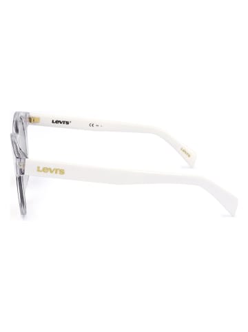 Levi's Damen-Sonnenbrille in Transparent-Weiß/ Braun