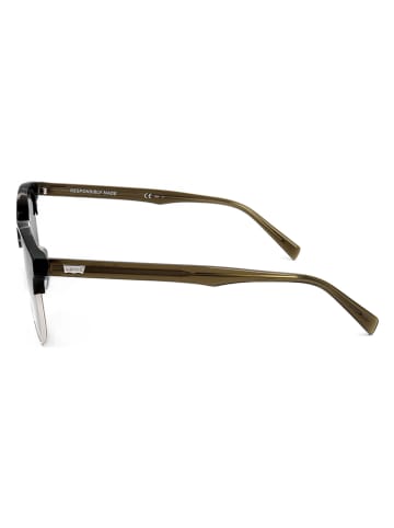 Levi's Herren-Sonnenbrille in Schwarz-Havana/ Dunkelbraun