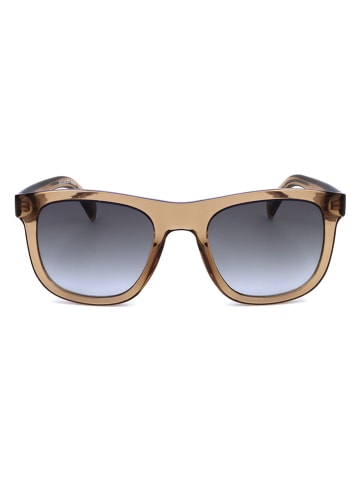 Levi's Okulary przeciwsłoneczne unisex w kolorze granatowo-brązowym