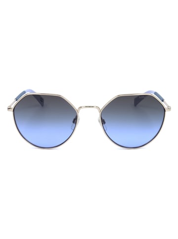 Levi´s Unisex-Sonnenbrille in Silber/ Blau