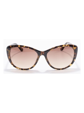 Calvin Klein Damskie okulary przeciwsłoneczne w kolorze brązowym