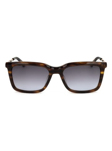 Calvin Klein Herenzonnebril havana-goudkleurig/grijs