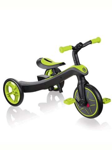 GLOBBER Dreirad "Explorer Trike 2in1" in Schwarz/ Grün - ab 2 Jahren