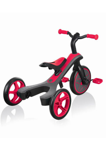 GLOBBER Dreirad "Explorer Trike 2in1" in Schwarz/ Rot - ab 2 Jahren