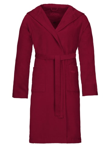 Vossen Bademantel "Texas" in Rot