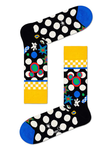 Happy Socks Socken in Schwarz/ Bunt