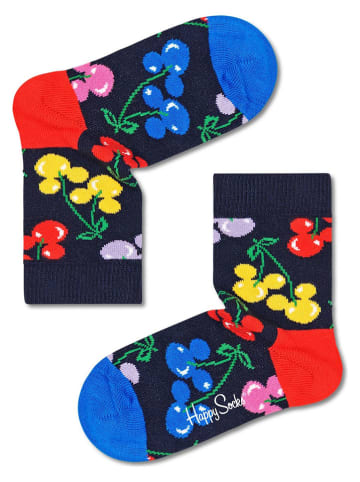 Happy Socks Skarpety "Cherry Mickey" ze wzorem