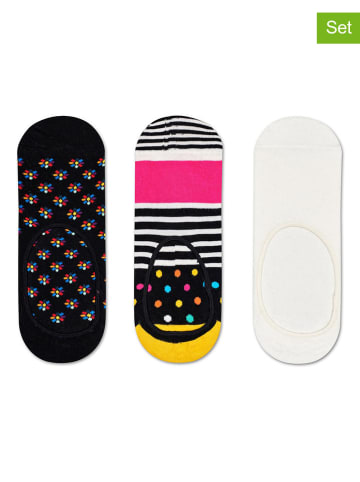Happy Socks 3-delige set: sokken zwart/wit