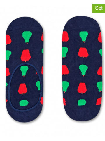 Happy Socks Skarpety (2 pary) w kolorze granatowym ze wzorem