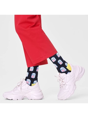 Happy Socks Socken in Schwarz/ Bunt