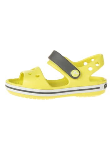 Crocs Sandalen geel/grijs