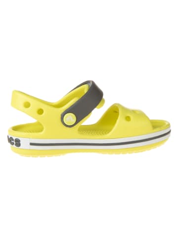 Crocs Sandały w kolorze żółto-szarym