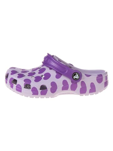 Crocs Chodaki "Easy Icon" w kolorze fioletowym