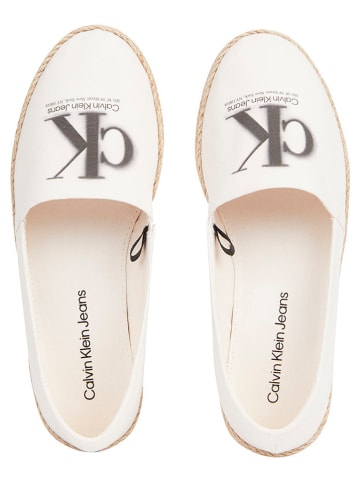 Calvin Klein Espadrilles in Creme