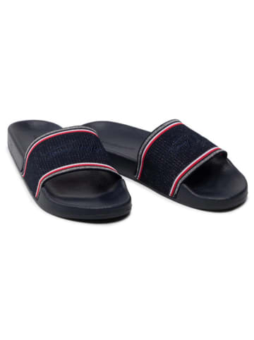 Tommy Hilfiger Shoes Pantoletten in Schwarz/ Bunt