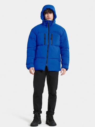 Didriksons Doorgestikte jas "Hilmer" blauw