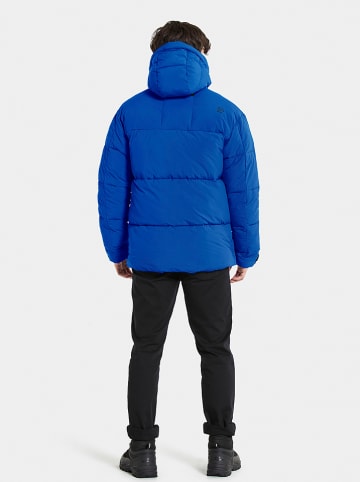 Didriksons Doorgestikte jas "Hilmer" blauw