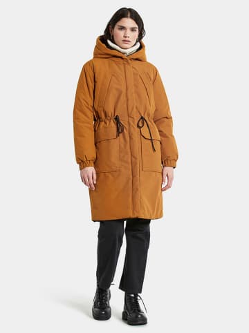 Didriksons Omkeerbare parka "Anna" oranje/zwart