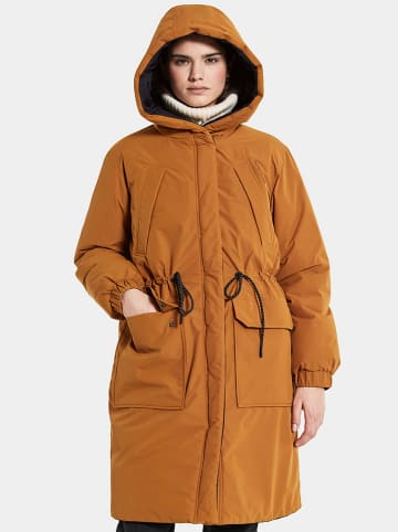 Didriksons Omkeerbare parka "Anna" oranje/zwart