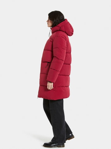 Didriksons Płaszcz pikowany "Nomi" w kolorze czerwonym
