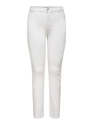 Carmakoma Dżinsy - Slim fit - w kolorze białym
